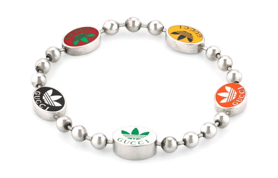 GUCCI X Adidas Trefoil Boule Bracelet