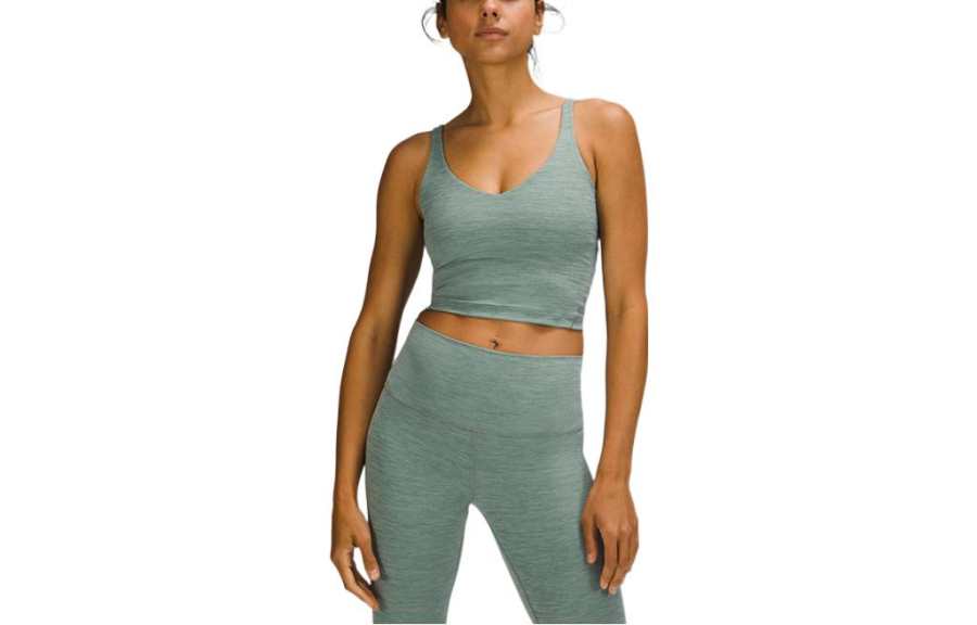 Lululemon Align Tank Top Women's Mixed Color Tide Blue