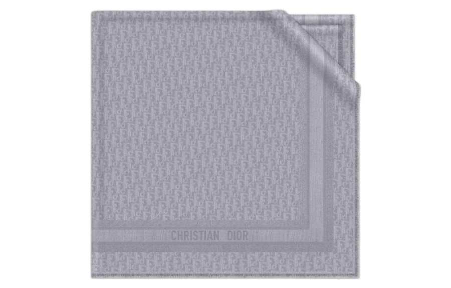 DIOR DIOR Knit Scarves Women's Gray