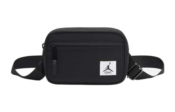 Jordan Jordan Fabric Crossbody Bag, Shoulder Bag Unisex Black