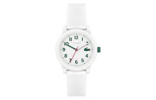 LACOSTE 12.12 KIDS Wrist Watches Quartz Movement Silicone Strap White Dial Kids' 2030039