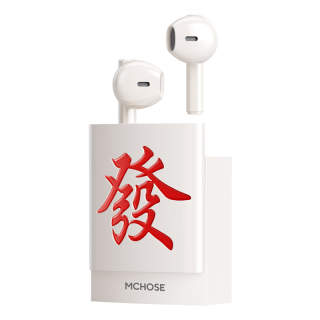 MCHOSE MC F888 Mahjong Bluetooth Earphones Box, Bluetooth 5.3 Low Latency Gaming Mode, HiFi Sound Quality, Half In Ear