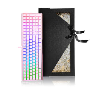 CHERRY MX3.0S Wired RGB Pink Lighting, Full Size, Gaming, Gift Box Set Mechanical Keyboard