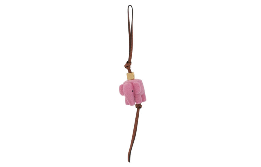 LOEWE LOEWE Elephant Felt Charm