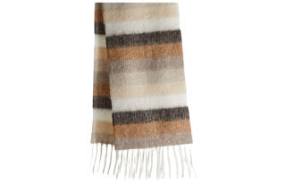 MaxMara Knit Scarf Women's Camel