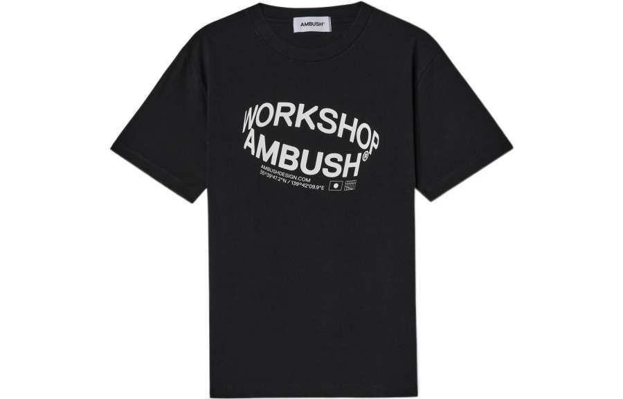 AMBUSH AMBUSH Revolve Logo Printed T Shirt