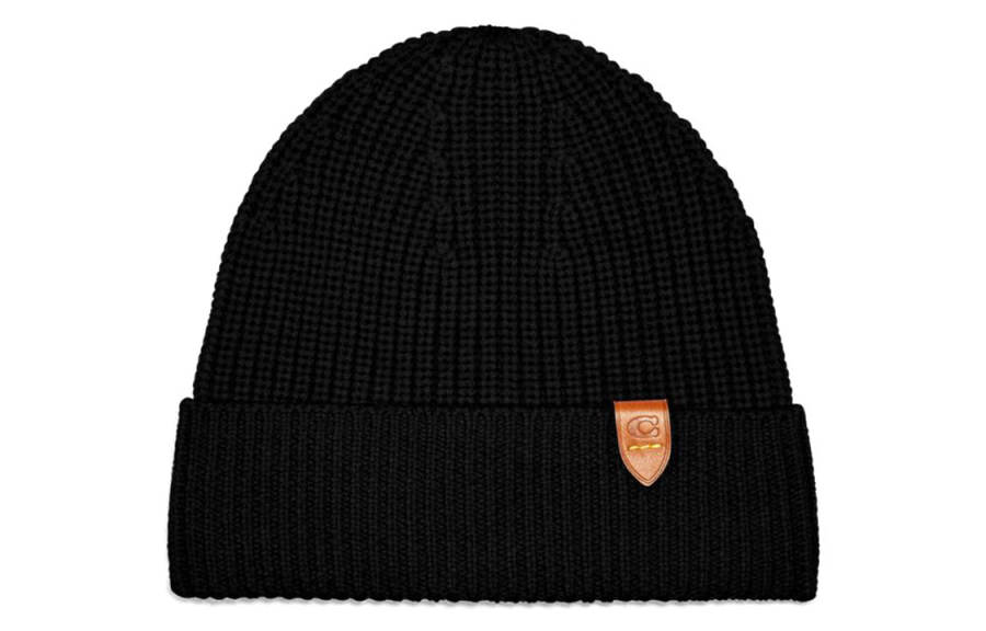 COACH COACH Wool Beanies Women's Black