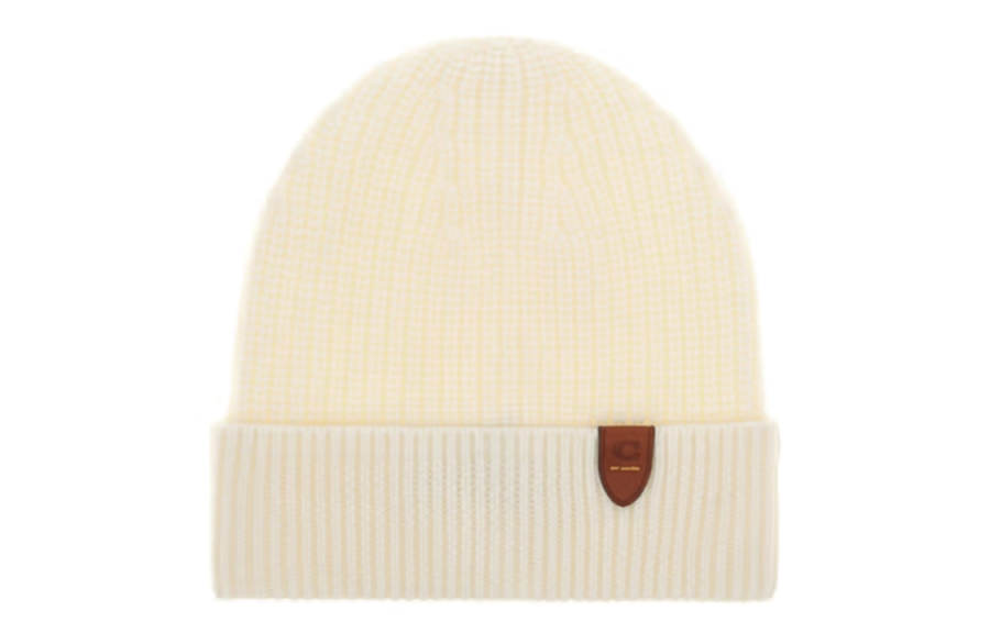 COACH COACH Beanies Women's Beige