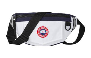 Canada Goose Nylon Fanny Pack Unisex White