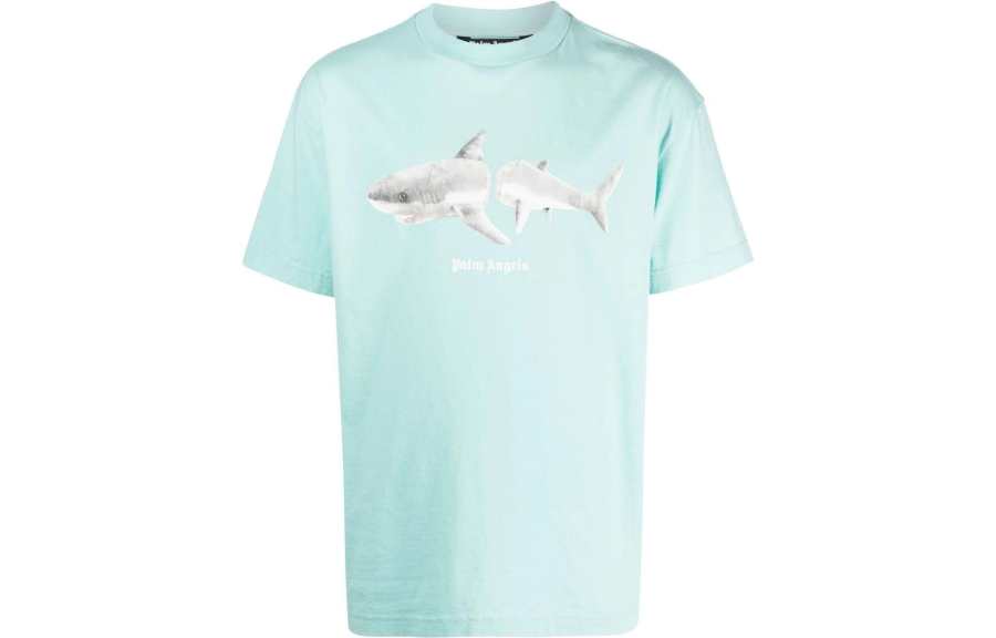 PALM ANGELS PALM ANGELS White Shark Classic Tee