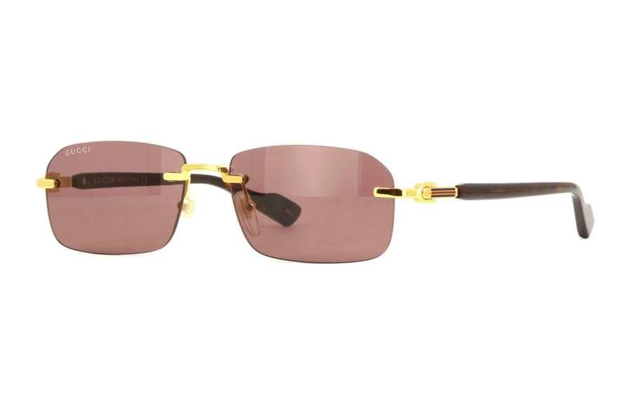 GUCCI GUCCI Eyewear Rectangular Frame Sunglasses