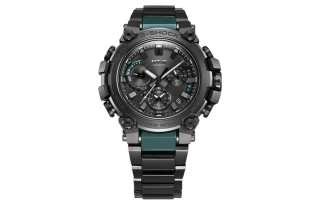 G-SHOCK G SHOCK MTG Solar Quartz Movement Watch Men's Watches Black Dial