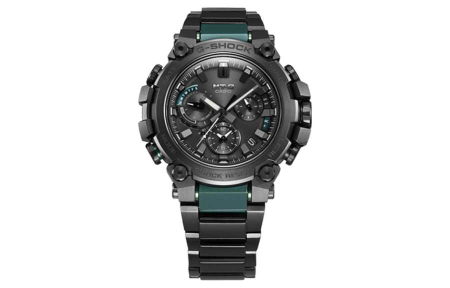 G-SHOCK G SHOCK MTG Solar Quartz Movement Watch Men's Watches Black Dial