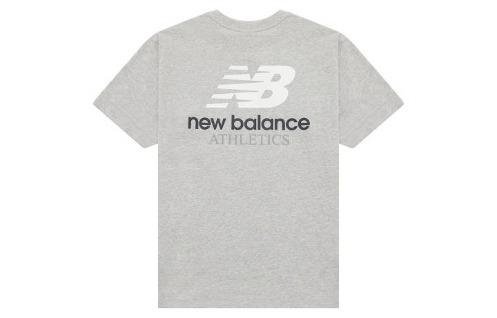 New Balance New Balance T Shirt Unisex Light Gray