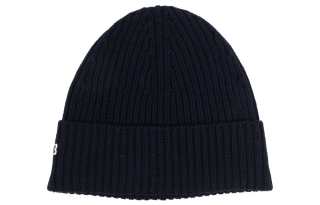 LACOSTE Rib Knit Brushed Beanie