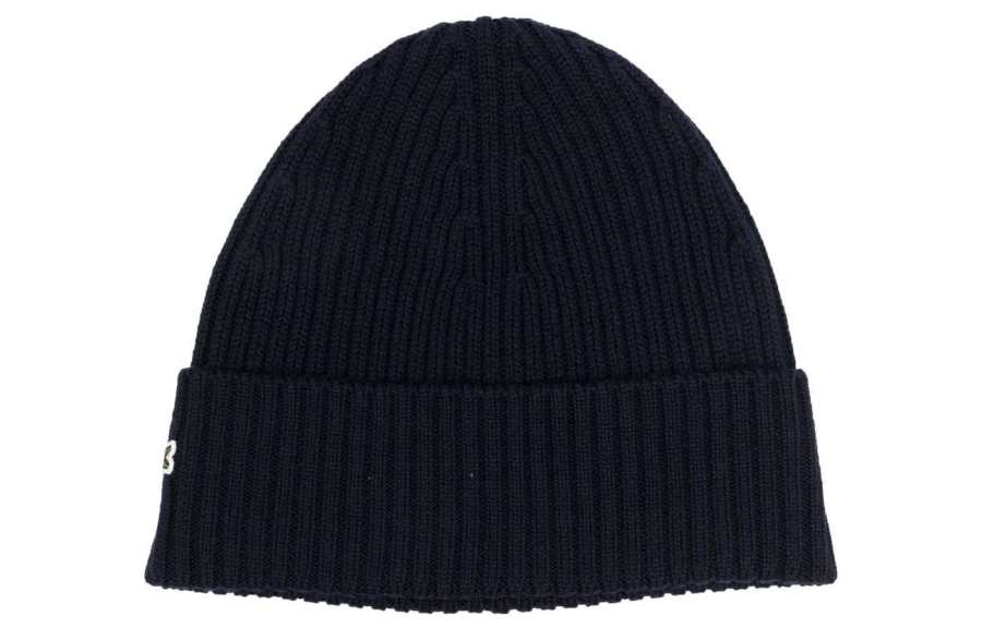 LACOSTE LACOSTE Rib Knit Brushed Beanie