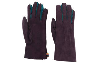 Paul Smith Knit Gloves Women's Dark Purple