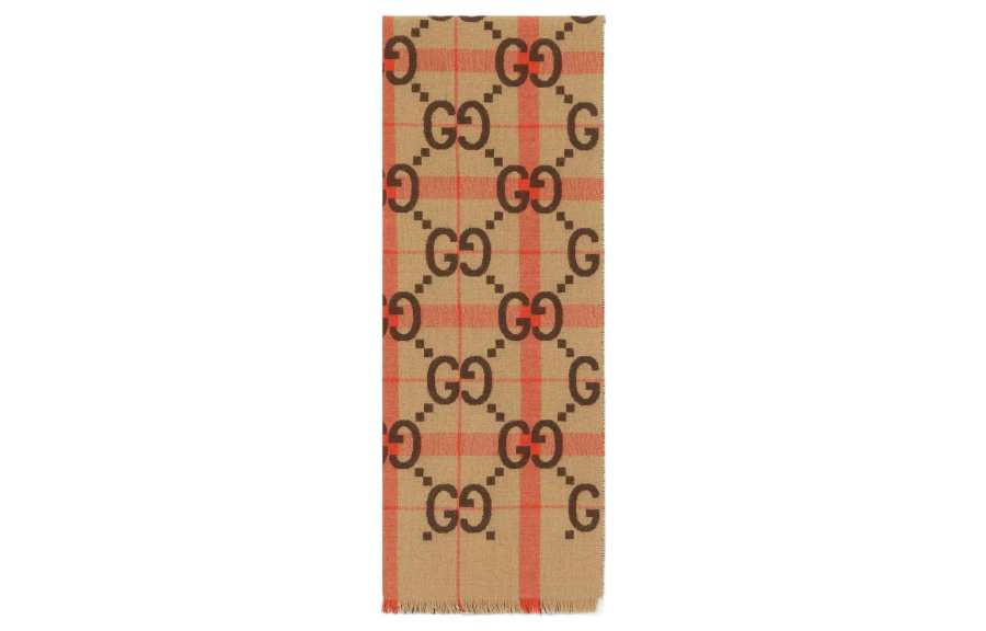 GUCCI GUCCI Gg Jacquard Reversible Scarf