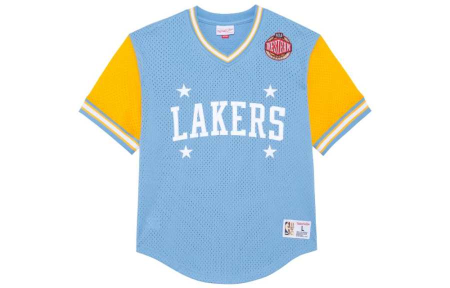 Mitchell Ness Mitchell Ness T Shirt Unisex Blue