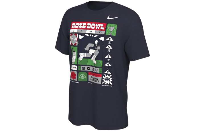 Nike Nike T Shirts Men's Dark Blue Crew Neck Moderate Other