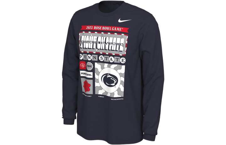 Nike Nike T Shirts Men's Dark Blue Crew Neck Moderate Other