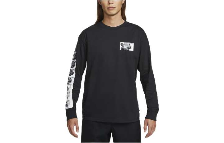 Nike Nike T Shirts Men's Black Crew Neck Moderate