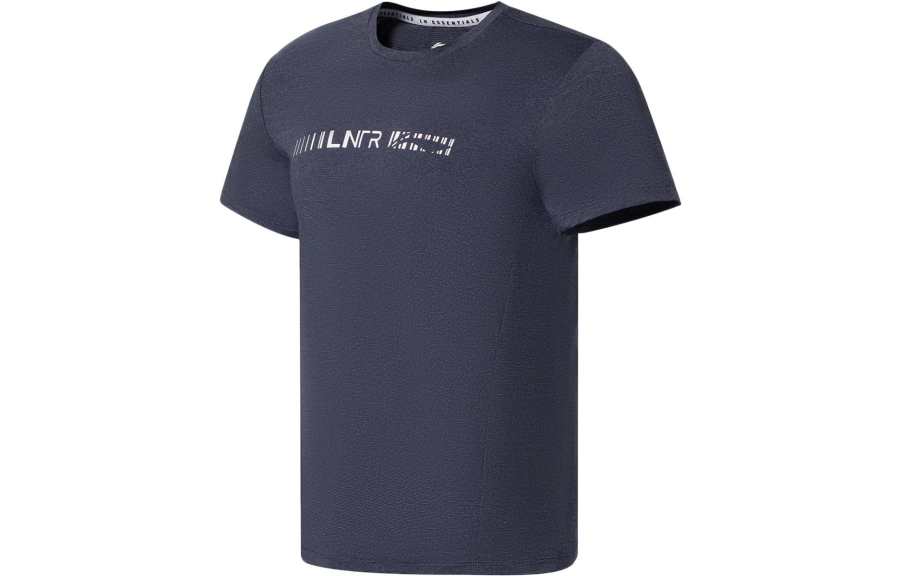 Li-Ning Li Ning Training Series T Shirt Men's Dark Marine Blue