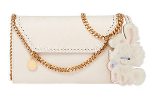 Stella McCartney Falabella Polyurethane Crossbody Bag, Shoulder Bag Mini Women's White