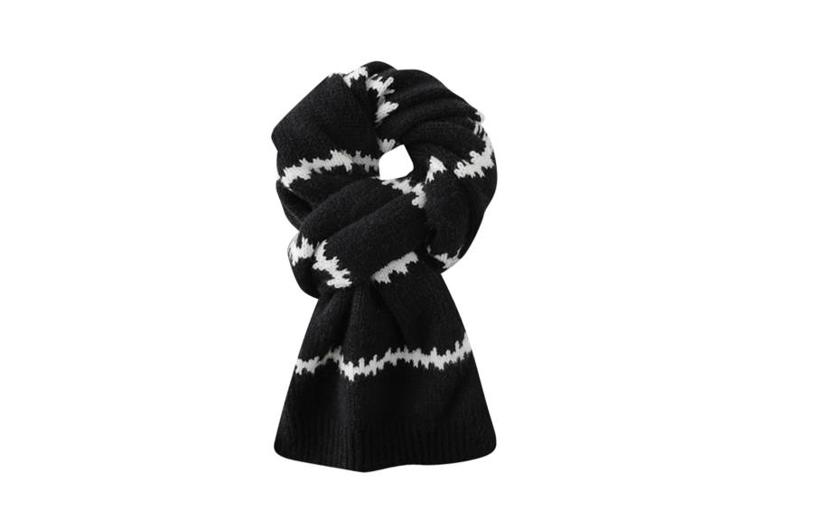 CMFY CMFY Polyester Knit Scarves Unisex