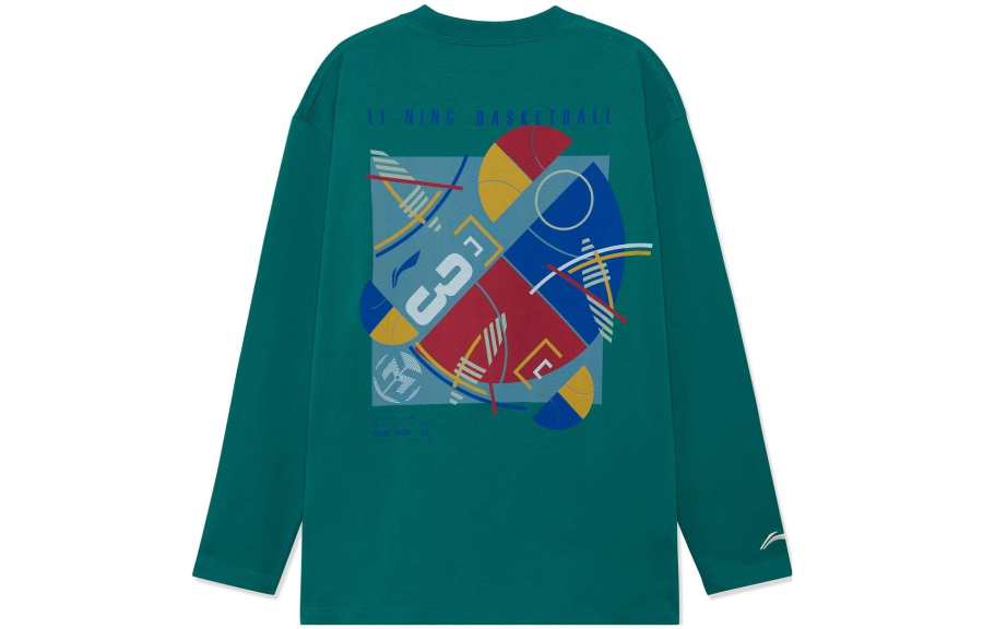 Li-Ning Li Ning Professional Basketball Collection T Shirt Men's Cadmium Green