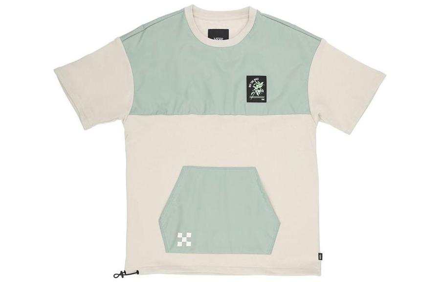 Vans T Shirts Men's Oat Crew Neck Moderate Straight Fit