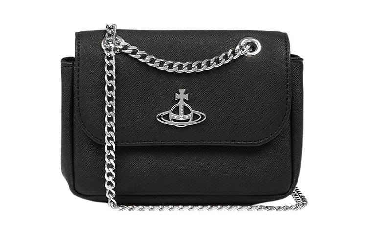 Vivienne Westwood Saffiano Pu Wallet Small Women's Black