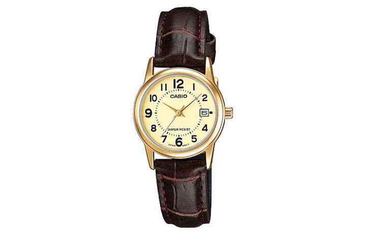CASIO CASIO Women's Standard Series Gold Watch LTP-V002GL-9B
