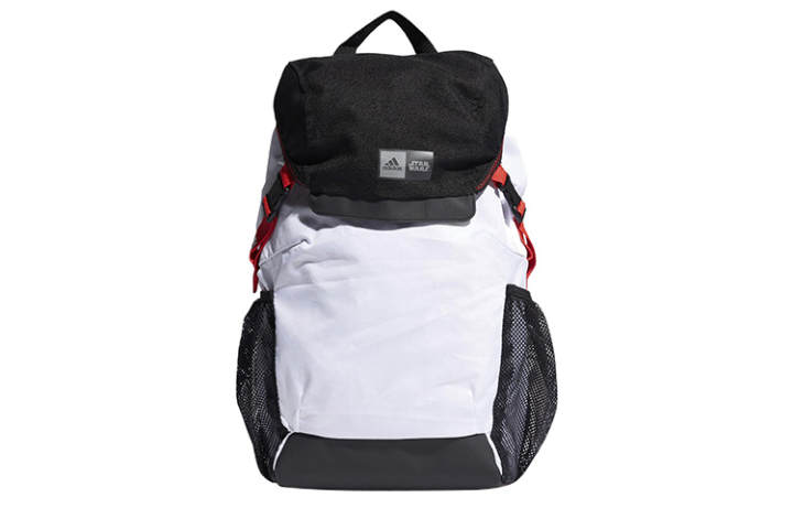 Adidas Adidas Star Wars, Collaboration Polyester Backpack Regular Men's White/Black/Bright Red
