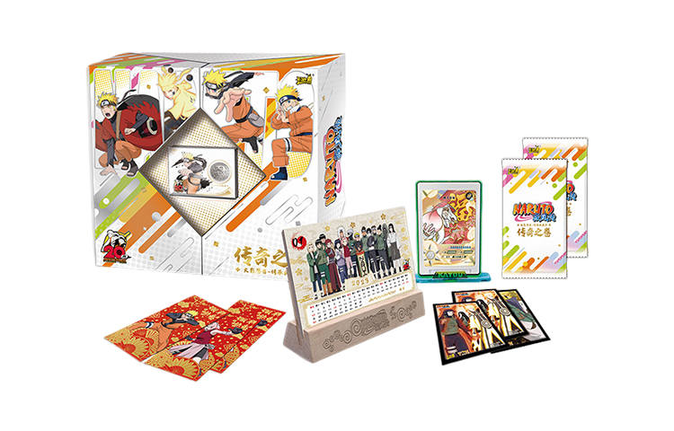 KAYOU Naruto Characters Naruto Heritage Collector's Card, The Scroll Of Legend IP / Anime Cards 1 Box