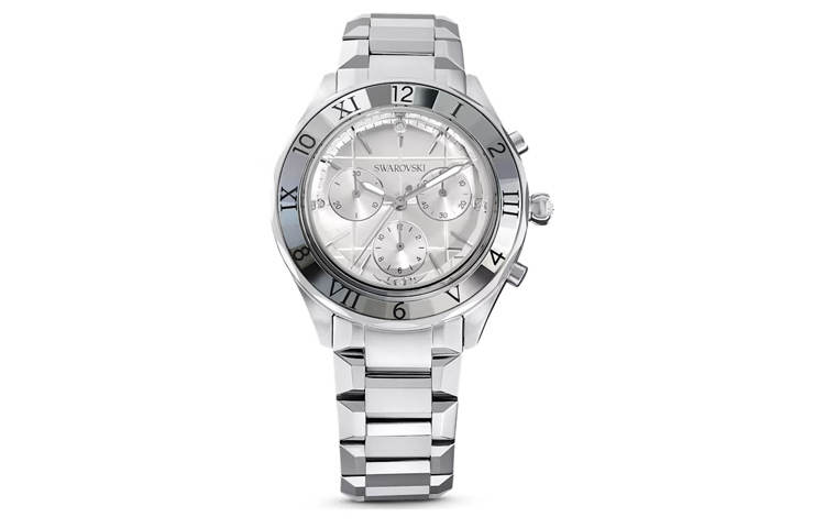 Swarovski Wrist Watches Quartz Movement Stainless Steel Strap White Dial Unisex