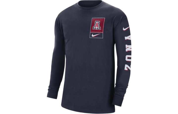Nike Nike T Shirts Men's Dark Blue Crew Neck Moderate Other