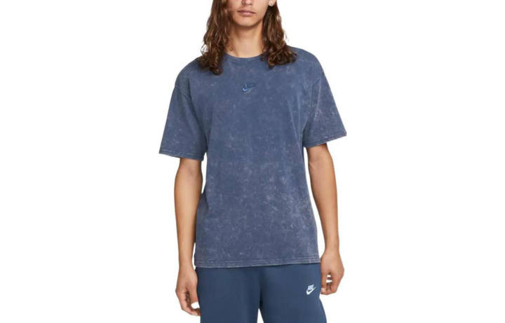 Nike Nike T Shirts Men's Midnight Marine Crew Neck Moderate