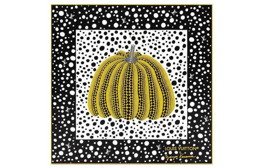 LOUIS VUITTON LOUIS VUITTON X Yayoi Kusama Infinity Dots Square 90