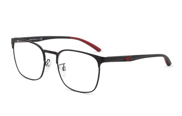 EMPORIO ARMANI Emporio Armani Square Frame Glasses
