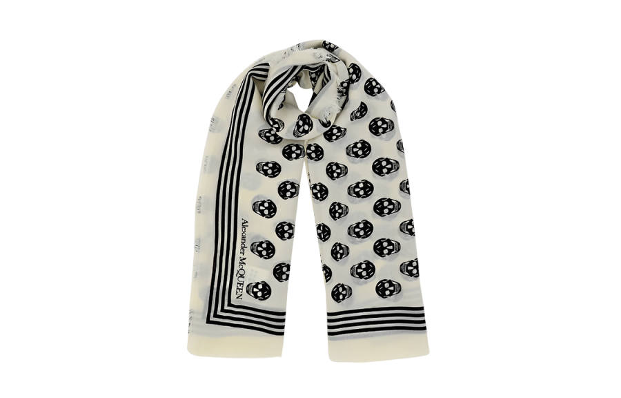 Alexander McQueen Alexander McQueen Skull Printed Scarf