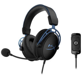 HYPERX Alpha S Upgraded 7.1 Surround Sound, Gaming Essential In ear Head Mounted Computer Gaming Headphone
