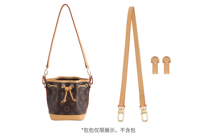 Luxury Care Artisan Workshop Vegetable Tanned Leather Cow Leather Bag Straps Women's Beeswax