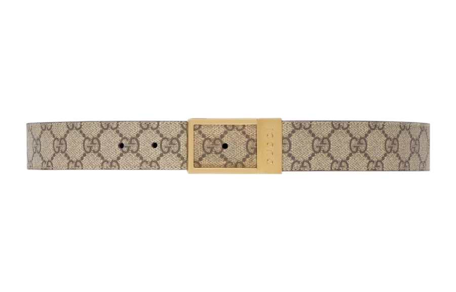 GUCCI GUCCI Monogram Jacquard Buckle Belt