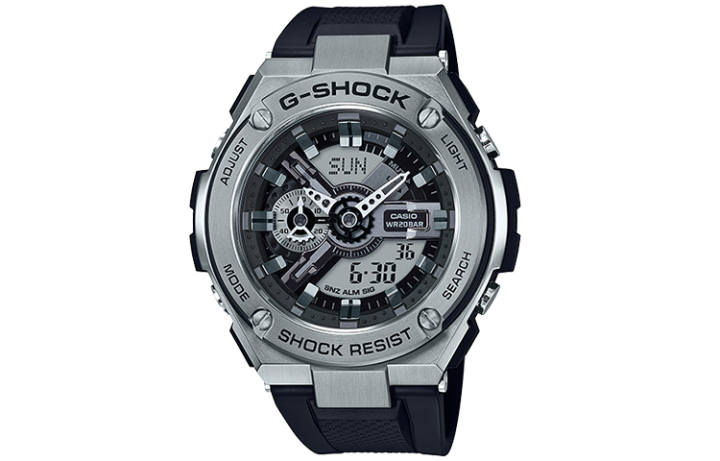 CASIO CASIO Men G-STEEL Series Gray Watch GST-410-1ADR