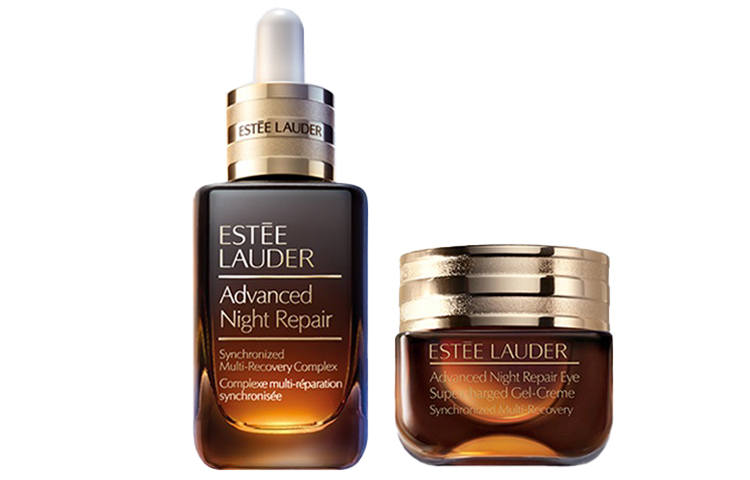 ESTEE LAUDER Small Brown Bottle Two Piece Set Serums Eye Cream Clothing Sets Moisturizing And Nourishing Hydrating