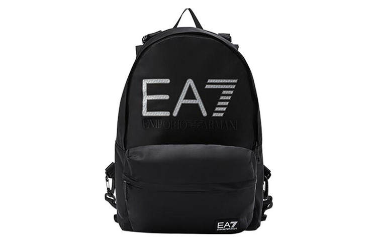 EMPORIO ARMANI Fabric Backpack Large Men's Black