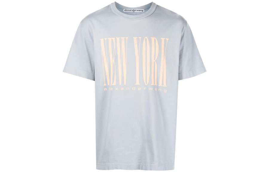 Alexander Wang Graphic Printed Crewneck T-Shirt