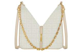 Givenchy Cut out Acrylic Crossbody Bag, Shoulder Bag Mini Women's Ecru