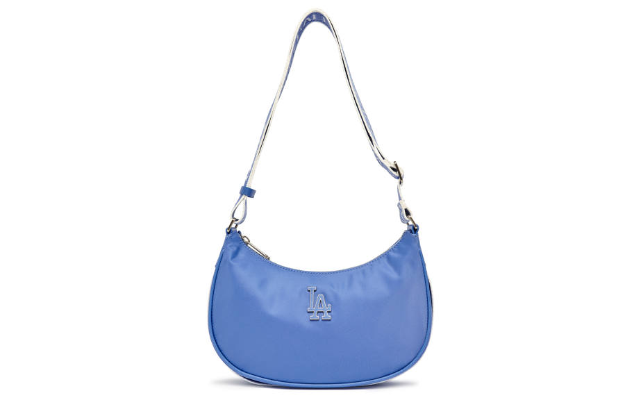MLB Nylon Shoulder Bag, Hobo Bag, Handbag Women's Blue